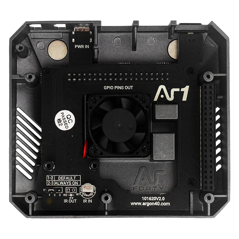 Алюминиевый Чехол для Raspberry Pi 4 аргон ONE V2 чехол с активным пассивным охлаждением