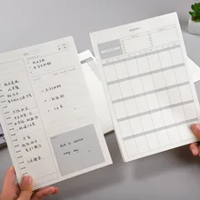 

Study Planner Book Self-discipline Schedule Weekly Plan Efficient Work Record Memo Weekly Planner Daily Planner Monthly Planner