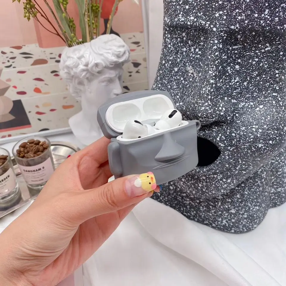 Милый чехол для Airpods Pro Coque чехол 3D мультяшный силиконовый чехол Bluetooth чехол для наушников для Apple Airpod Pro 3 Air Pod Pro Чехол