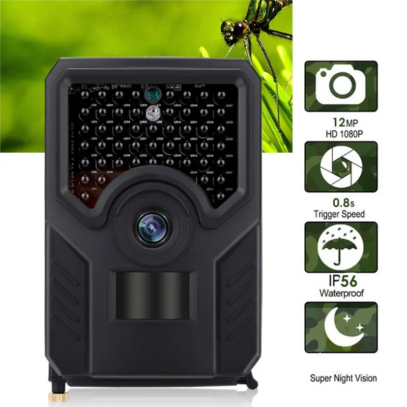 Видео рекордер Cam Trail camera Take Photo 3.0MP 15M животное фотография Охота камера IP56 ночное видение ИК-камера для охоты