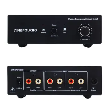 

Record Player Vinyl Record Player Mm Phono Amplifier Preamp Phono Line Switching Input Volume Controller
