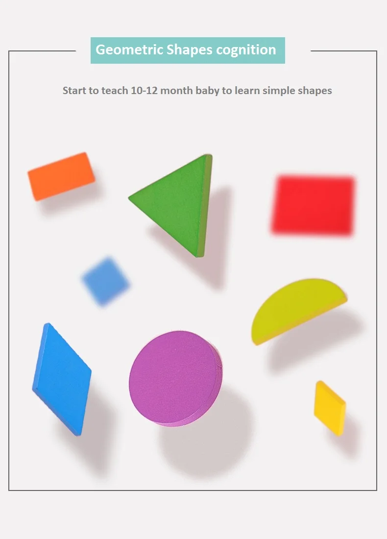Детская жестяная коробка головоломка tangram интеллектуальная игра 2-3-6 лет раннее образование игрушка форма головоломка