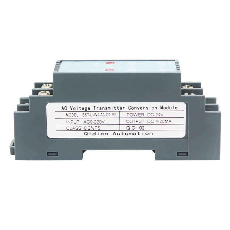 

BST-U 0.5% Accuracy 0-1000V 0-380V Voltage Transducer 1 in 1 out AC Voltage transmitter