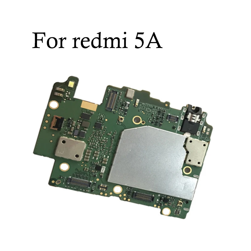 100% Getestet Volle Arbeit Original Entsperren Motherboard Für xiaomi Redmi 5A 16gb 32gb Für hongmi Redmi 5A Logic board mainboard-in Handy-Flex-Kabel aus Handys & Telekommunikation bei