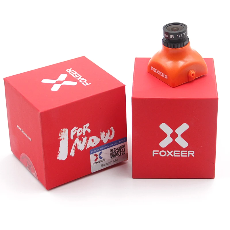 Камера Foxeer XAT600M HS1177 600TVL CCD Mini FPV 2 8 мм объектив PAL/NTSC 650TVL Оранжевый Пластик с