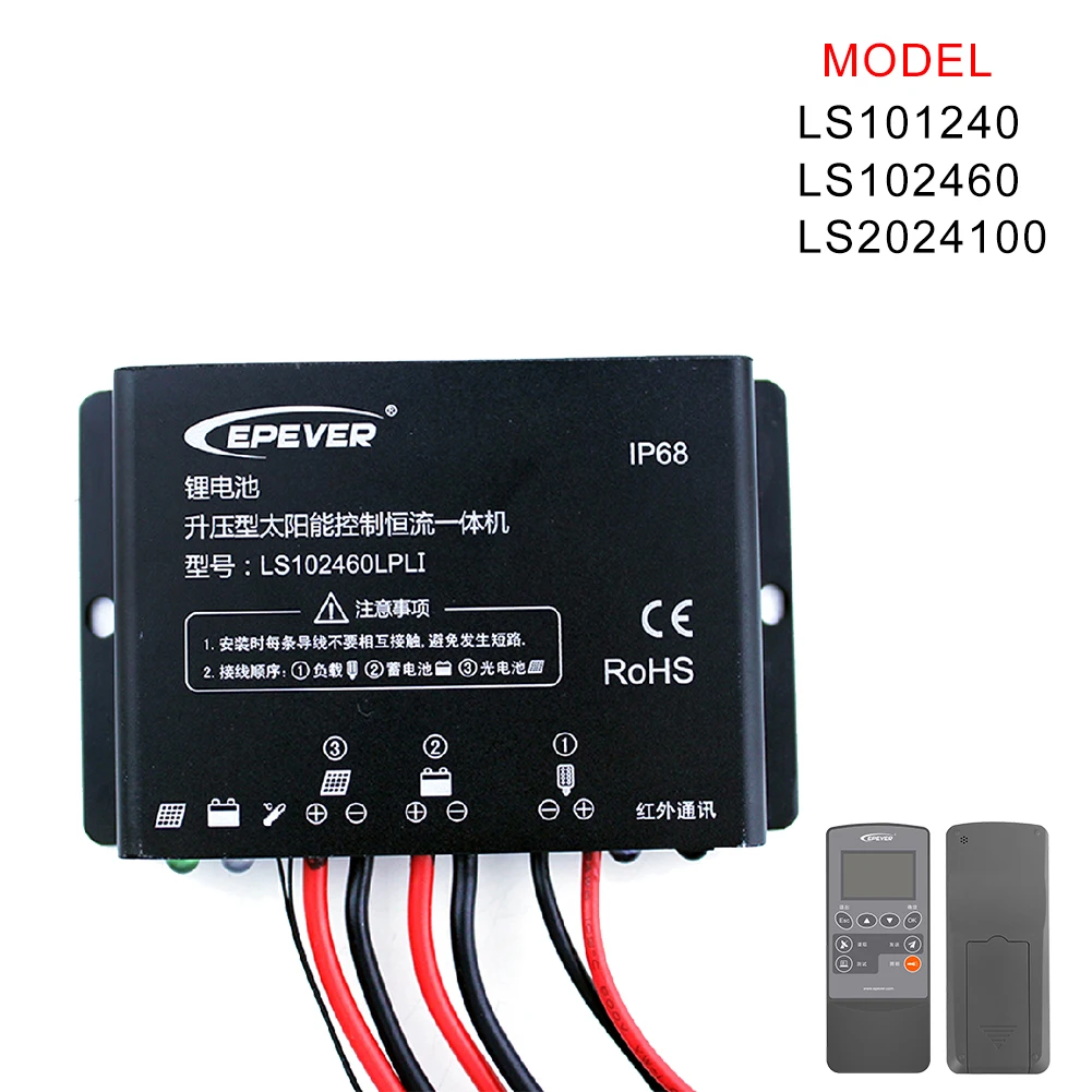 Etewer LandStar PWM регулятором солнечного Батарея Контроллер заряда 10/20A 12/24V Четыре