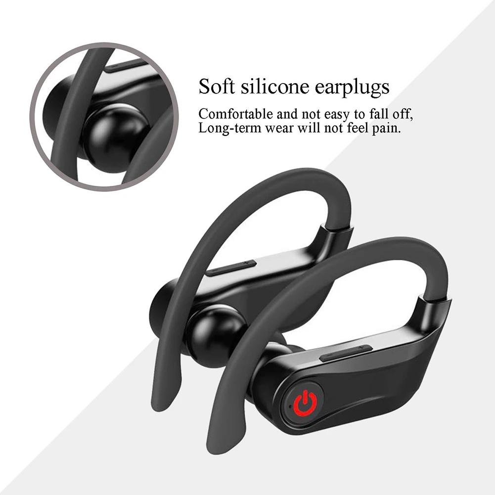 HBQ Q62 TWS TW40 беспроводной Bluetooth 5 0 Hands free стерео Спортивная гарнитура для наушников