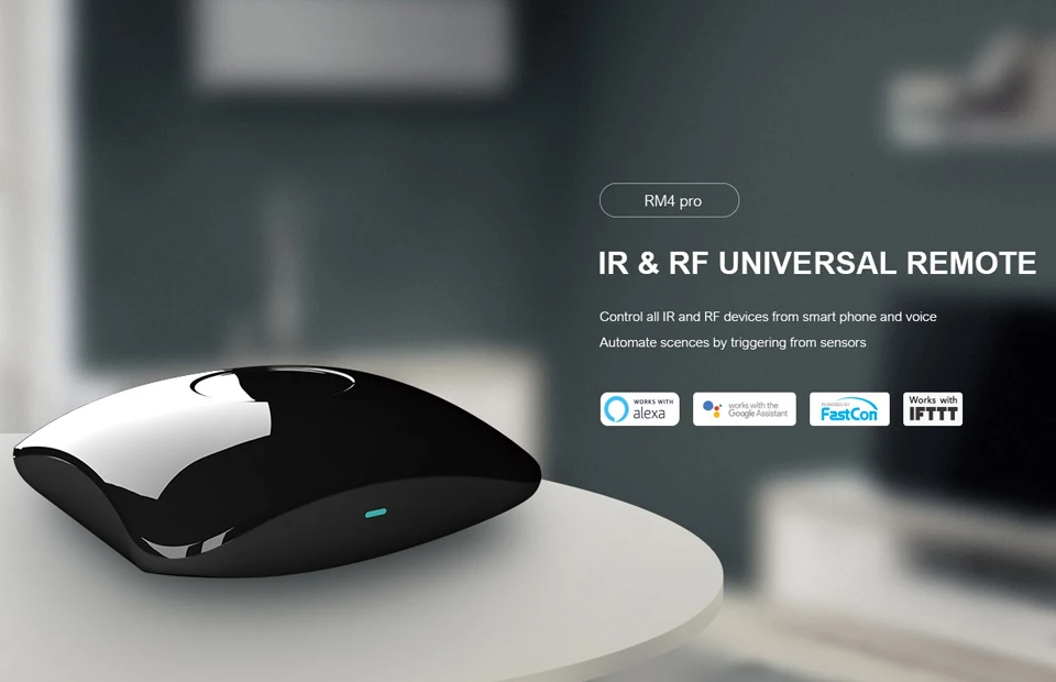 Original Broadlink RM4 Pro WiFi RF IR Remote Control Mini RM Pro Smart Home Universal Controller Works With Alexa Google Home