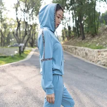 Y26S5550 спортивные толстовки для бега, Женская куртка с длинным рукавом для фитнеса, йоги, топ для бега, Быстросохнущий Топ, спортивная одежда