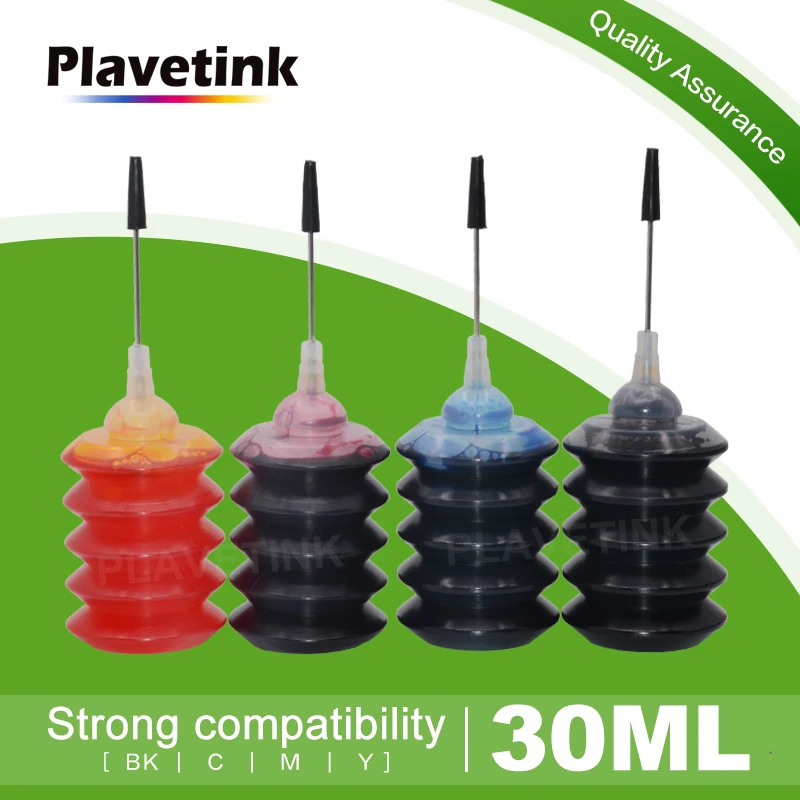 Чернильные чернила Plavetink 30 мл для принтера Refil комплекты картриджей HP 123 122 121 302 304