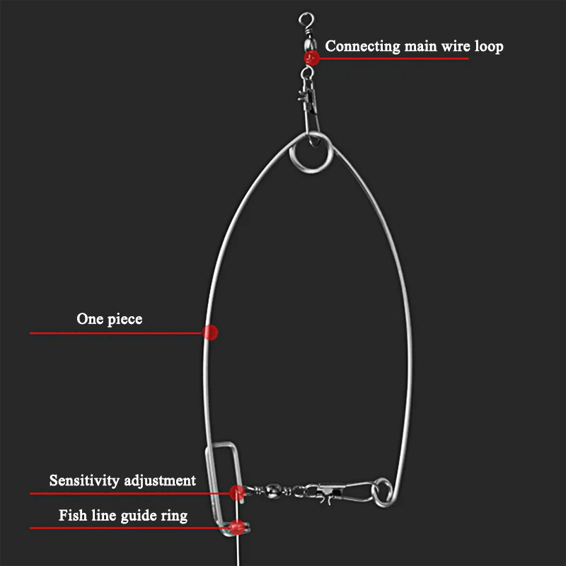 5pcs Automatic Fishing Hook Trigger Stainless Steel Spring Fishhook Bait Catch Ejection Catapult Full Speed Fish Accessories 5pcs Automatic Fishing Hook Trigger Stainless Steel Spring Fishhook Bait Catch Ejection Catapult Full Speed Fish Accessories