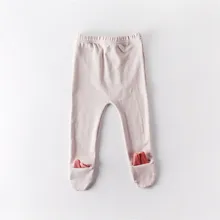 Милые уютные осенне-зимние чулки для новорожденных девочек колготки для маленьких девочек с рисунком кролика детские От 0 до 8 лет