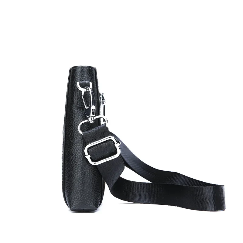 

Hot Sales 2019 New Style Business Full-grain Leather Men Clutch Bag Large Capacity Shoulder Envelope Bag