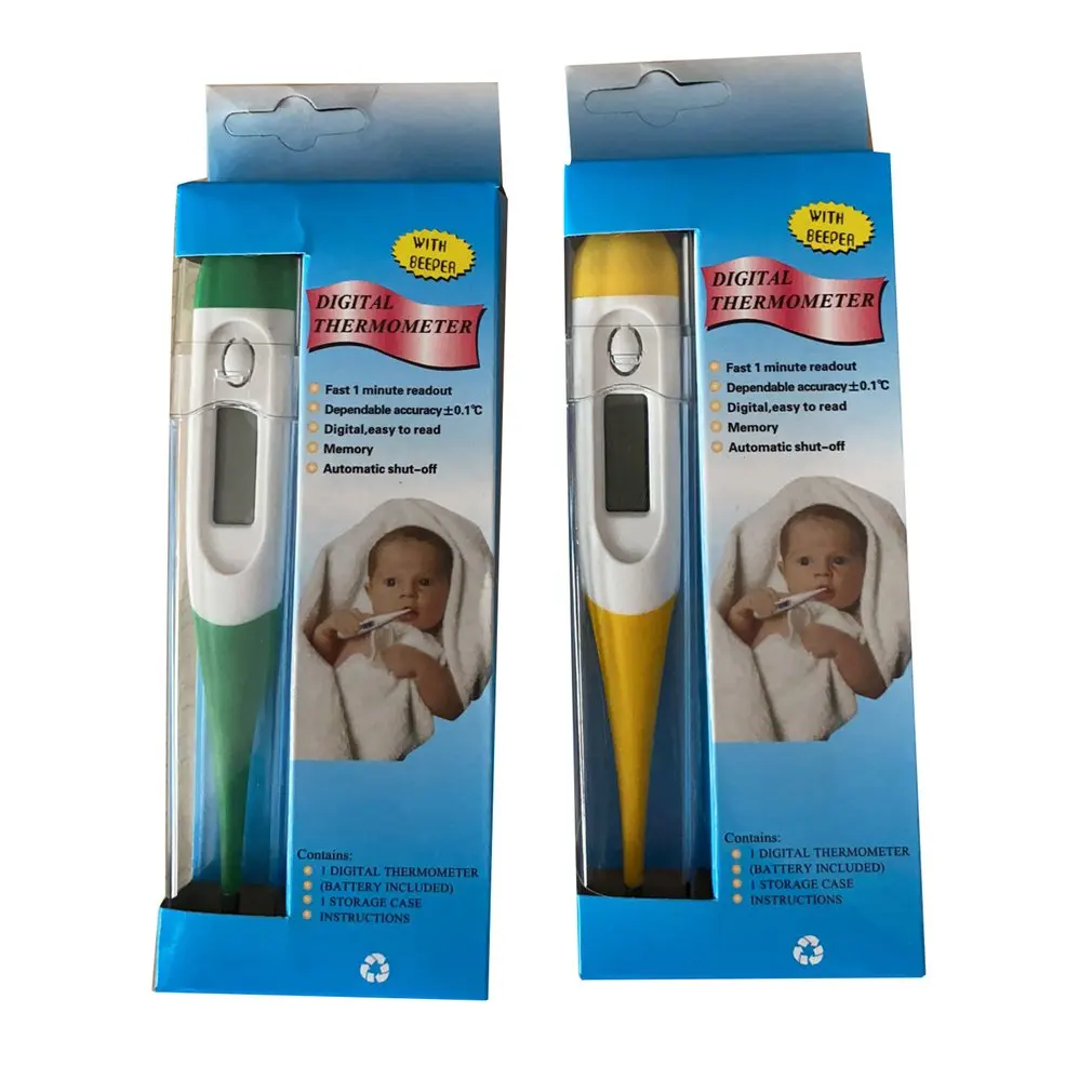 

Baby child adult body digital LCD thermometer temperature measurement easy to carry