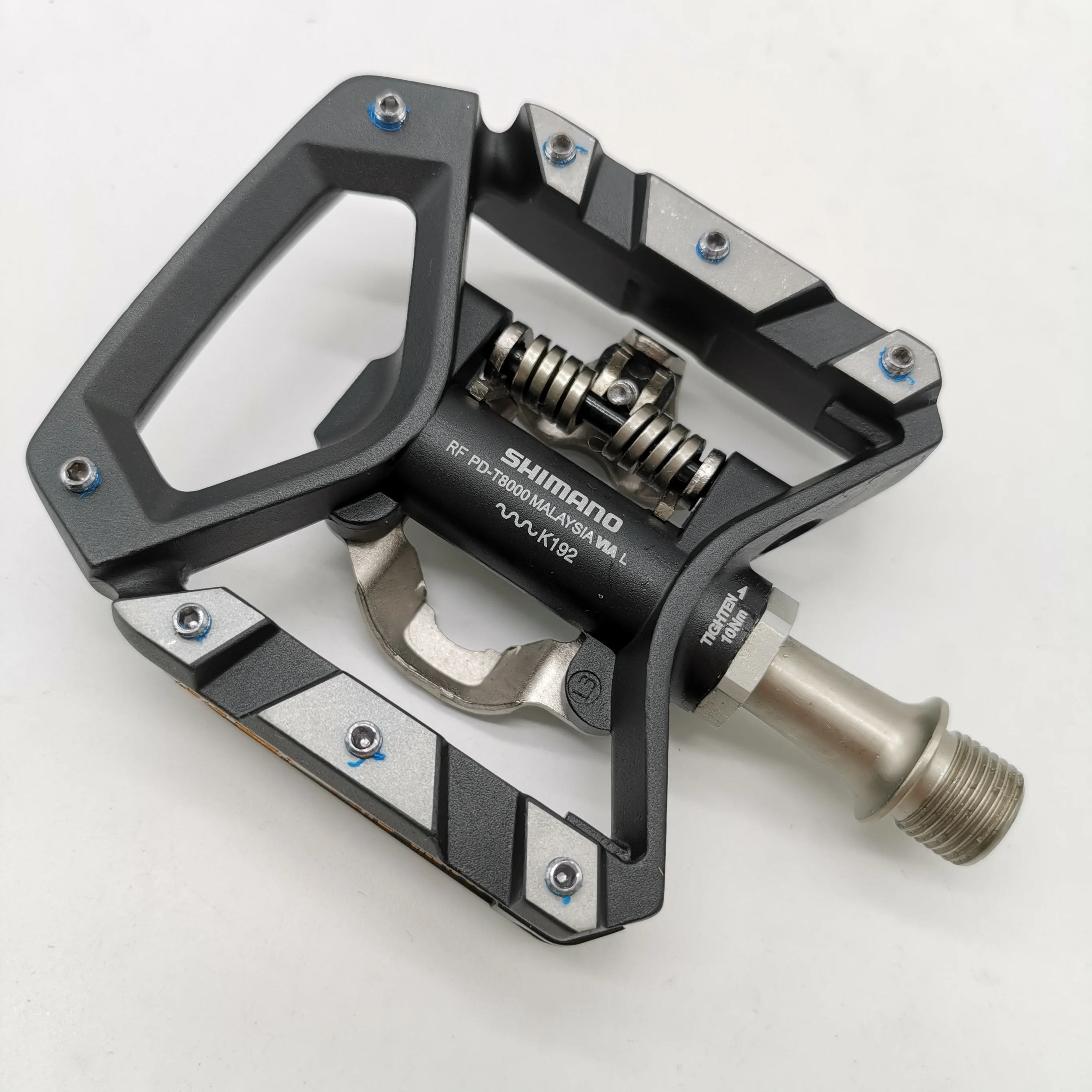 Shimano Deore XT Mountain Bike PD T8000 SPD Self locking Pedal Trekking MTB  Bike Pedals Clipless w/Cleats Bicycle Parts|Bicycle Pedal| - AliExpress