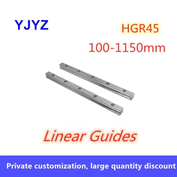 

Free shipping 2pcs HGR45 Square Linear Guide Rail for HIWIN Slide Block Carriages HGH45CA CNC Router Engraving