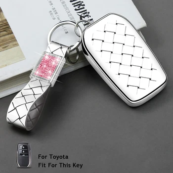 

2/3/5 Button TPU Remote Car Key Cover Case For Toyota Hilux Fortuner Land Cruiser Camry Coralla Crown RAV4 Highlander 2016-2018