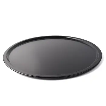 

Round Pizza Plate Pizza Pan Deep Dish Tray Carbon Steel Non-stick Mold Baking Tool Baking Mold Pan Pattern 13 Inch