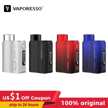 

Vaporesso Original Swag 2 TC Box Mod 0.91"OLED Screen by 18650 battery 5-80W electronic cigarettes mod