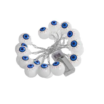 

Halloween Ghost Eyes Ball String Lights Waterproof Horror Nights Decoration for Festive Season Party Xmas Party Decoration Indoo