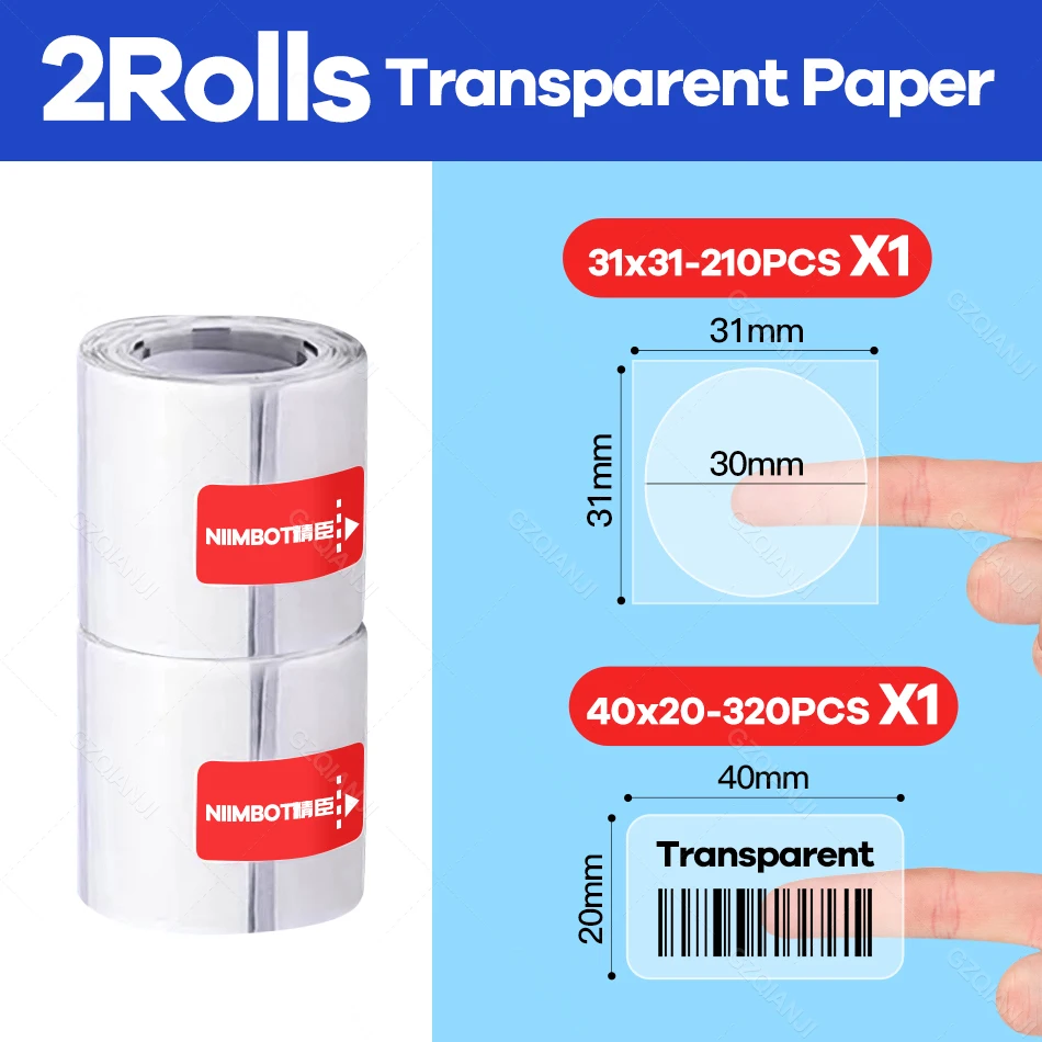 2Rolls Transparent A