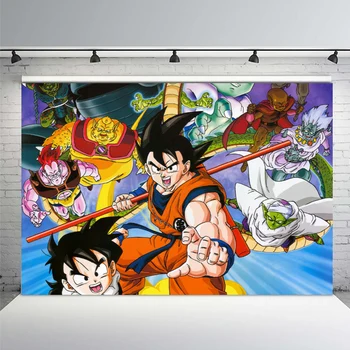 

Photography Backdrops Dragonball Dragon Ball Iron Three Kingdoms Son Goku Custom Photo Backgrounds Studio Backdrops Vinyl