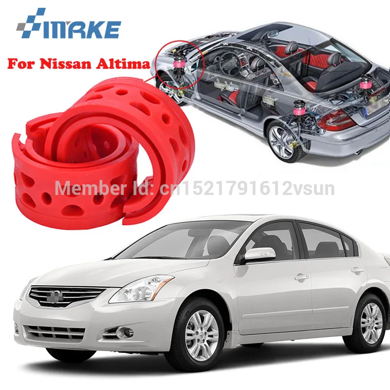 SmRKE для Nissan Altima высококачественный передний/задний автомобильный амортизатор, пружинный бампер, силовая Подушка, буфер