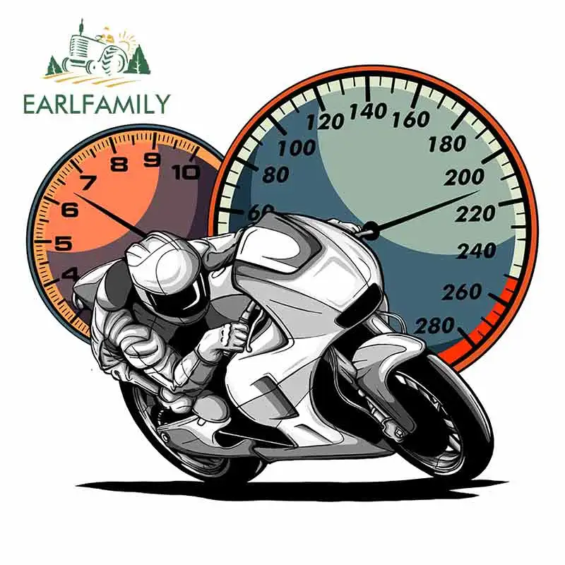 EARLFAMILY 13 см x 12 для мотоцикла гоночного автомобиля наклейка s граффити