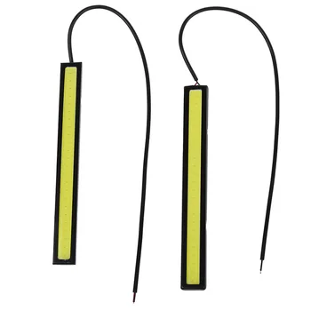 

2x 5W lamps Decorative Auto LED Daytime Running Lights COB White High Power DC12V