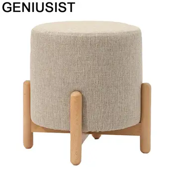 

Vanity Chair Storage Rangement Dressing Taburete Cocina Pouf Chambre Ottoman Change Shoes Tabouret Sgabello Poef Foot Stool