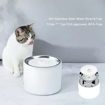 

Automatic Pet Water Fountain/Filter Cat Dog Health Caring Water Dispenser Silent