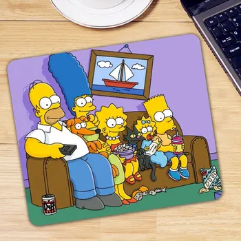 

Cartoon The Simpsons Rubber PC Computer Gaming Mousepad Game Mouse Pad Desk Keyboard Gamer Mause Mice Mat