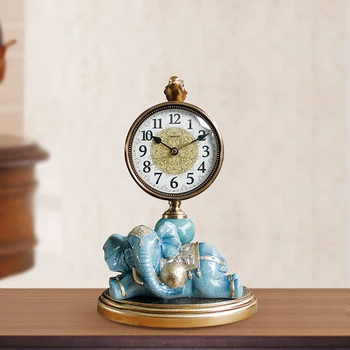 

Vintage Table Clock Desk Digital Standing Modern Design Silent Table Clock Nordic Luxury Orologio Cucina Home Decoration EA60TZ