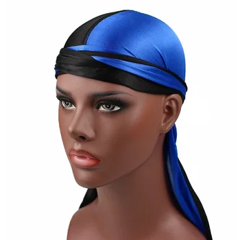 

Men's Satin Durag Double Color Bandanas Silky Fashion Doo rag