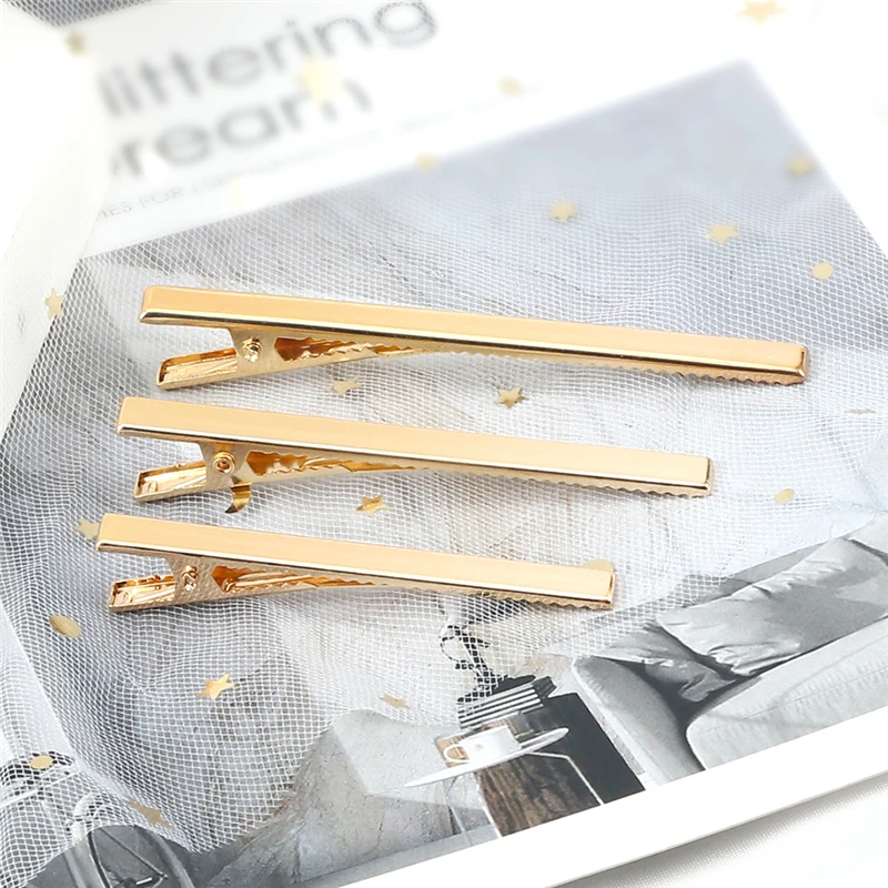 

30 шт./компл. золотые металлические заколки для волос 6/7/8 см, базовые заколки для волос для женщин, заколки для волос, модные аксессуары для волос, заколка, инструмент для парикмахера