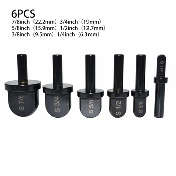 

Swaging Tool Drill Bit Set With 1/4" 3/8" 1/2" 5/8" 3/4" 7/8" Bits Home Graden Supplies High Quality