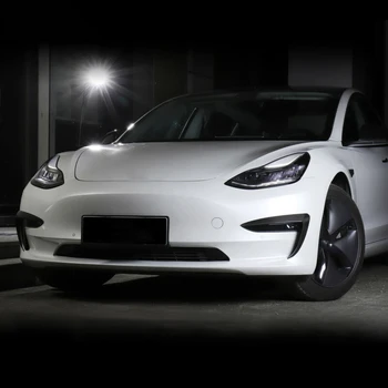 

For Tesla Model 3 Headlight Protective Frames Accessories Bumper Parts