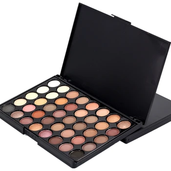 

Popfeel 40 Colors Glitter Eyeshadow Palette Eye Shadow Powder Disc Eye Make Up Pallet Professional Eyeshadows Makeup Pallete Cos