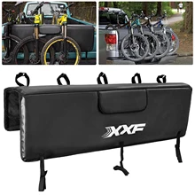 Housse de Protection pour hayon, coussinet de ramassage de vélo de montagne avec 5 sangles de fixation de cadre de vélo pour camion