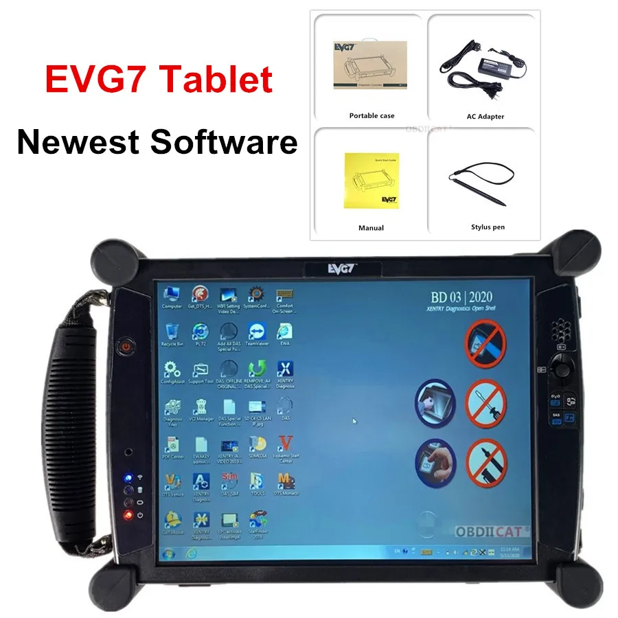 Диагностический контроллер EVG 7 планшетный ПК EVG7 DL46 предназначенный для ремонта