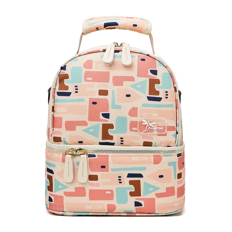 

Diaper Bag Milk Insulated Bag Back Milk Equipment Refrigeration Portable Going to Work Thermal Bag Blue Ice Breastmilk Storage I