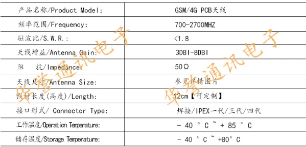 12 см RG1.13 IPEX4 4G LTE PCB антенна 700-2700MHZ 8dbi MHF4 PCB антенна IPEX внутренняя PCB антенна для SIM7920G-M2 SIM7912G-M2