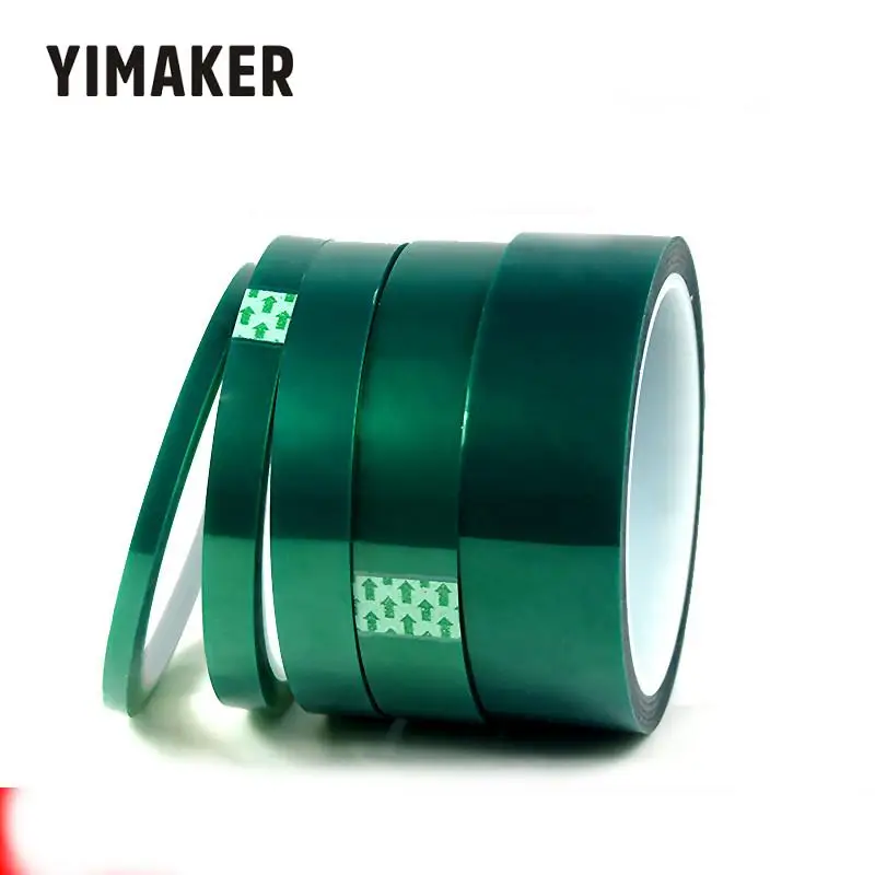 YIMAKER 1Psc 33 м термостойкая полимидная лента клейкая зеленая 5 30 мм|Лента| |