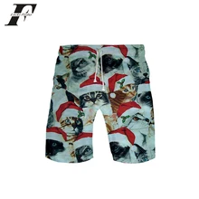 Рождество Западный народный праздник Санта-Клаус шаблон печати kpop мужские модные трендовые шорты популярные повседневные короткие шорты