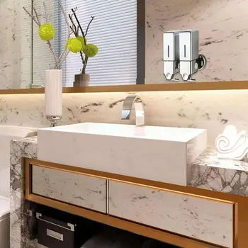 

Automatic Capacity Soap Dispenser Touchless Sensor Hand Sanitizer Detergent Dispenser Wall Mounted For Bathroom Kitchen Office