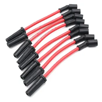 

SI-AT38005-B Universal Spark Plug Wire Straight Head 10.5mm LSx LS1 LS2 LS3 LS6 LS7 Red Ignition Leads