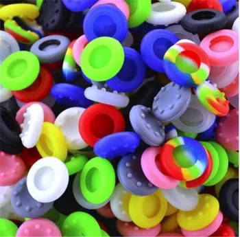 

1000pcs Silicone Analog Thumb Stick Grips Cover for PlayStation 4 PS4 Pro Slim for PS3 Controller Thumbstick Caps for Xbox 360