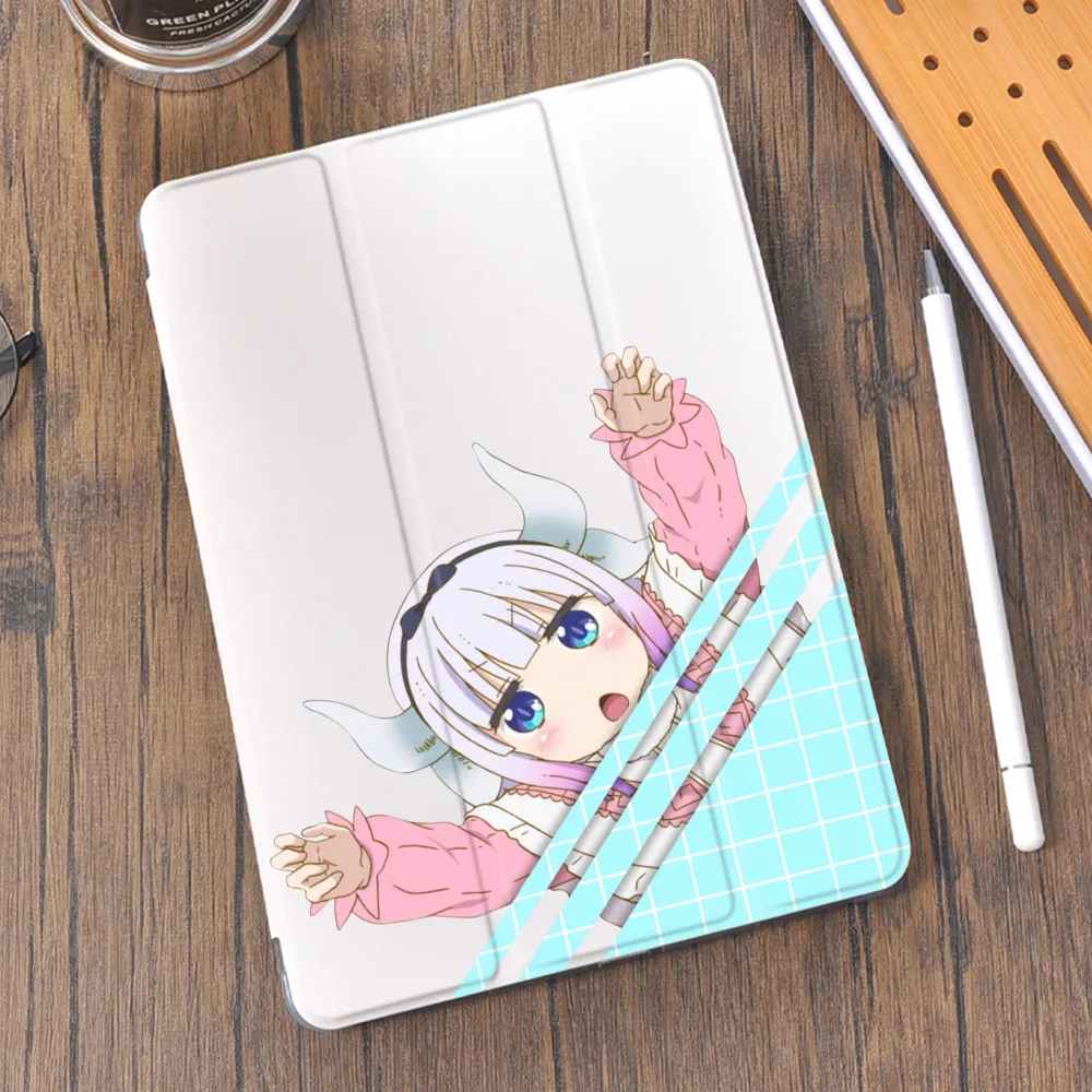 Чехол для iPad 10 2 8-го поколения с аниме чехол Air 4 Pro 11 2020 Mini 5 7th 6th 5th Miss Kobayashi's Dragon Maid