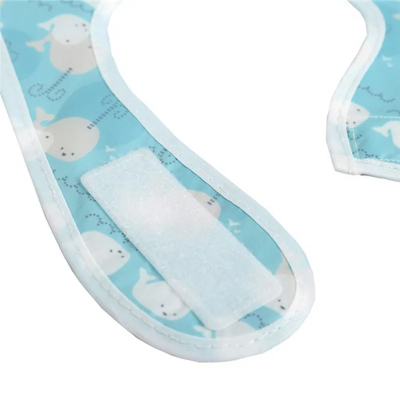 Baby saliva hood bib Baby Newborn Kid Infants Waterproof Stain Resistant Bib With Pocket Saliva Towel #3N08 (1)