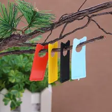 100 шт., пластиковые этикетки для винограда, дыни, фруктов, бирки, растения, виноград, знак, открытка, этикетки для растений, украшения сада